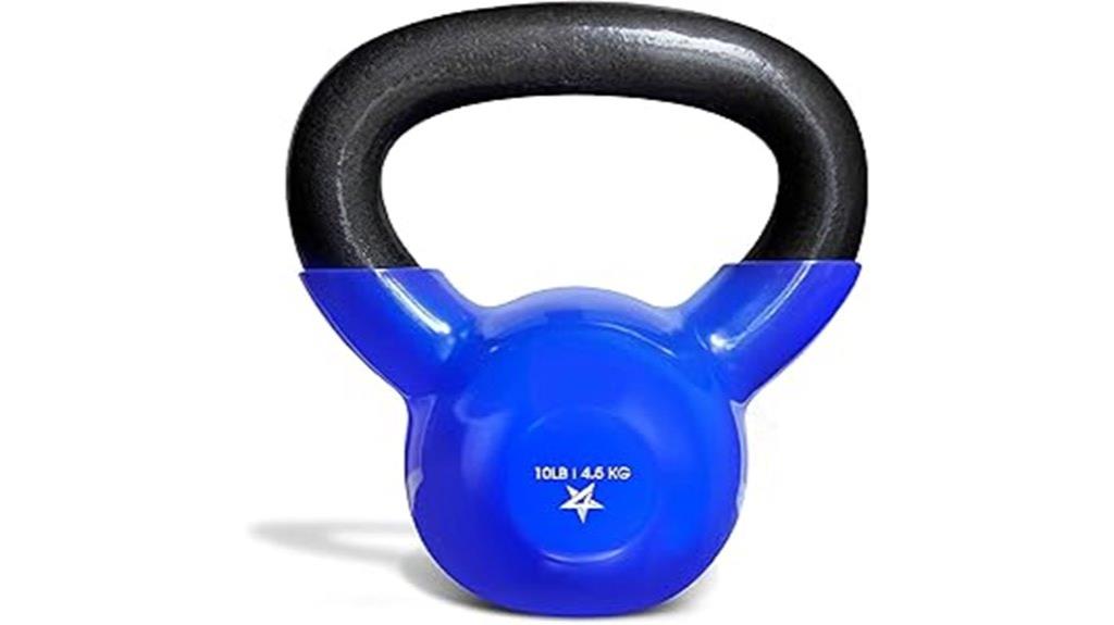 vinyl coated cast iron kettlebells