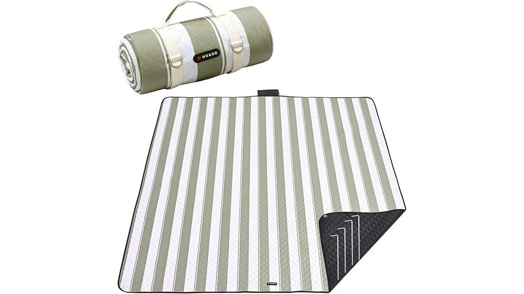 waterproof foldable camping blanket
