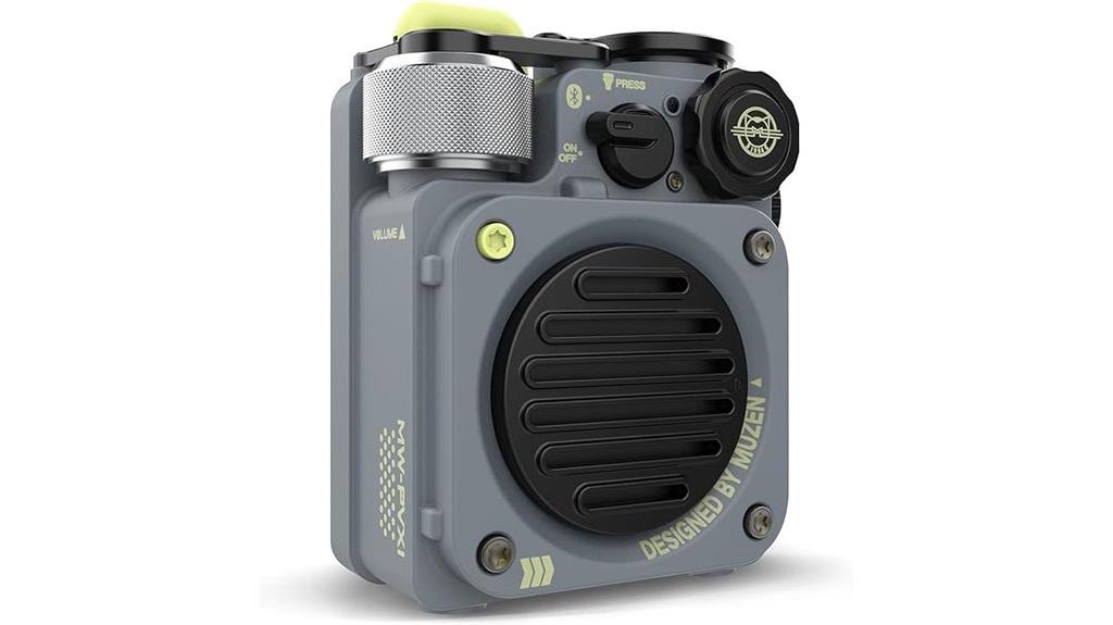 waterproof rugged bluetooth speaker