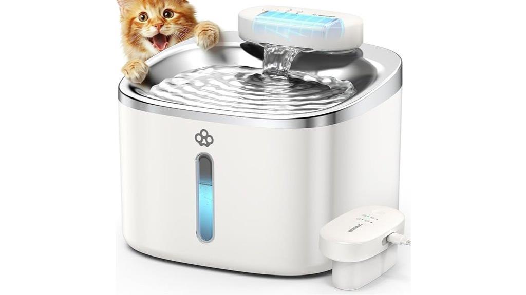 wireless 3 5l cat fountain