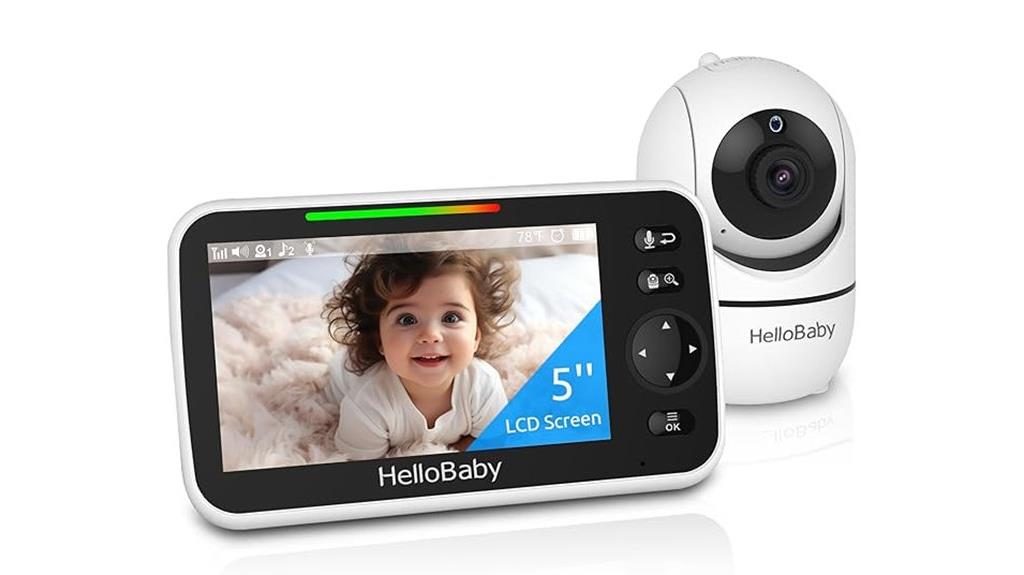 wireless baby monitor with multiple screens