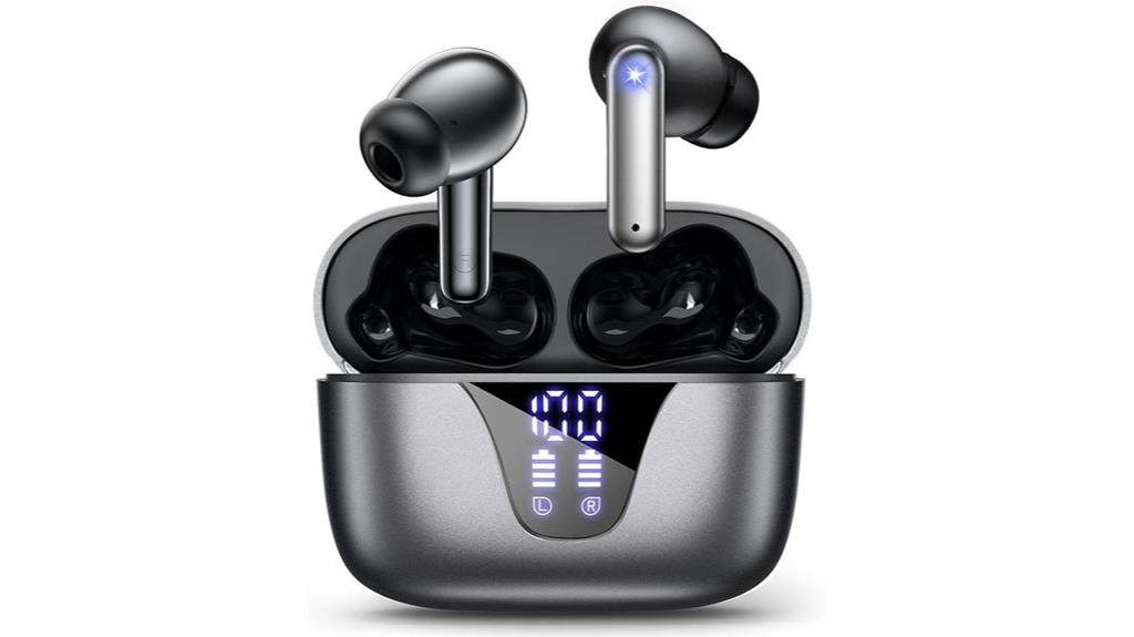 wireless bluetooth earbuds with charging
