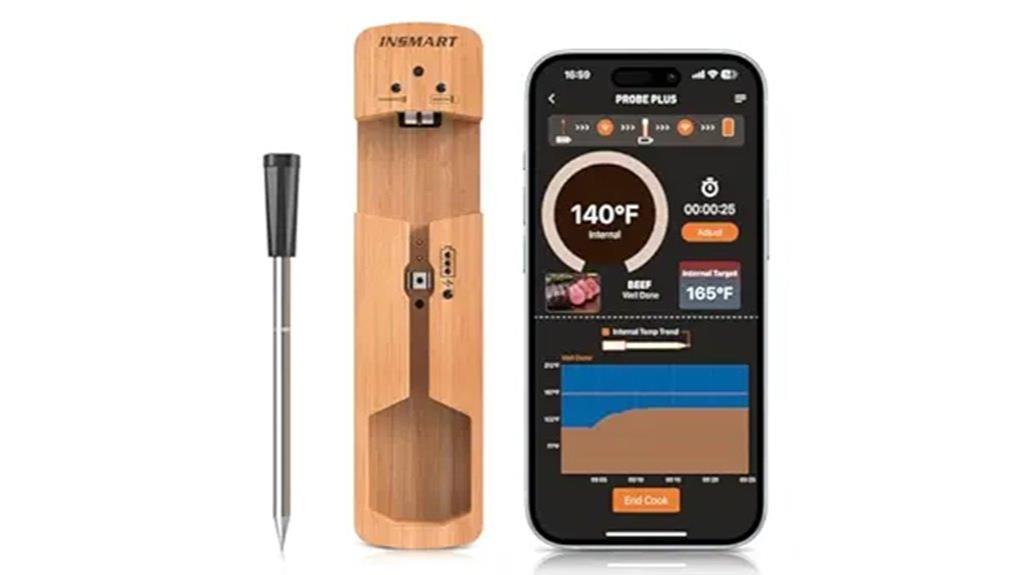 wireless bluetooth meat thermometer