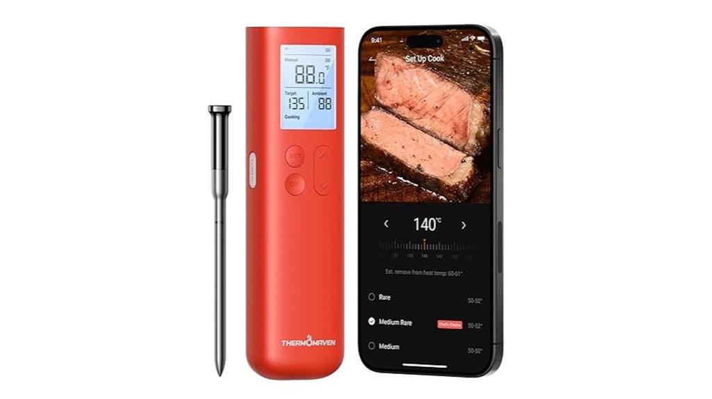 wireless cooking temperature monitor
