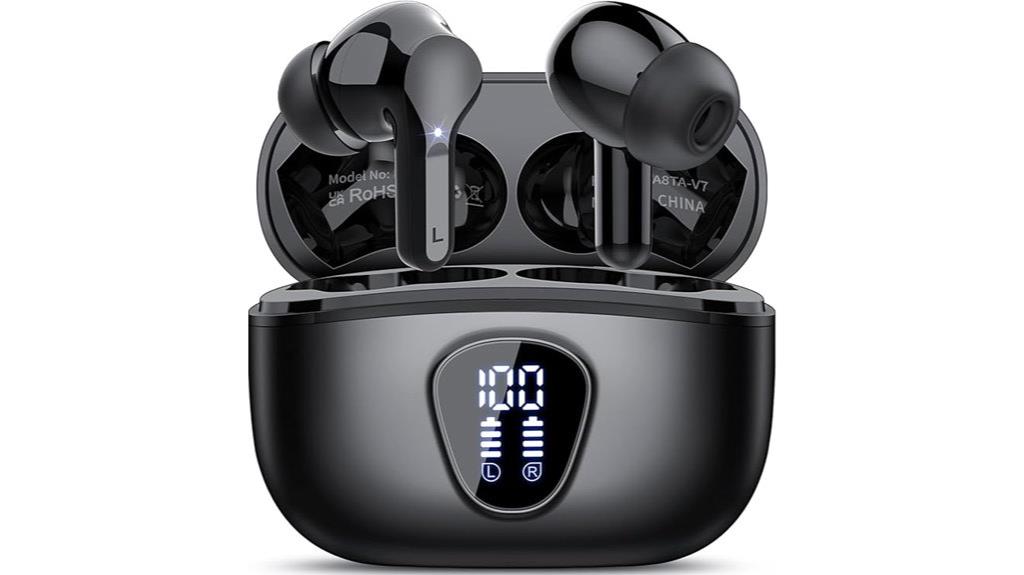 wireless noise canceling waterproof long battery