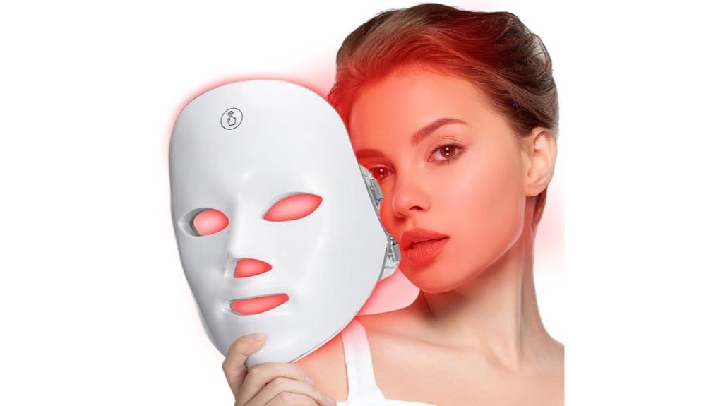 wireless red light mask