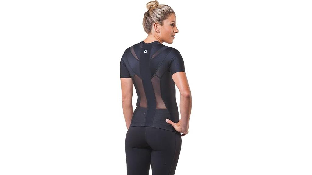 women s posture shirt zipper