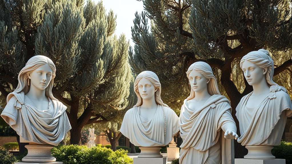 women shaping stoic virtue