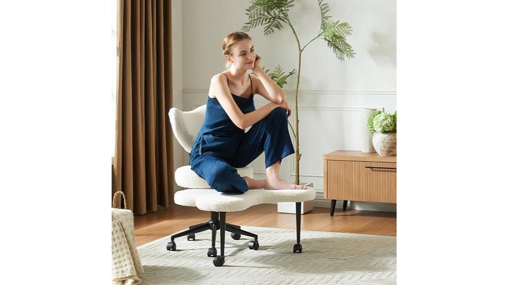 adjustable ergonomic rolling chair