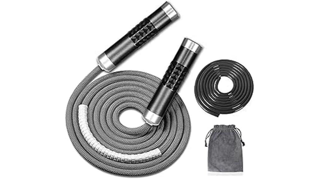 adjustable weighted skipping rope