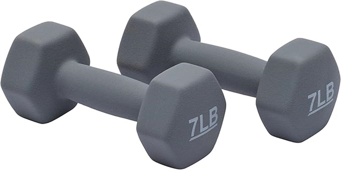 amazon basics neoprene dumbbells