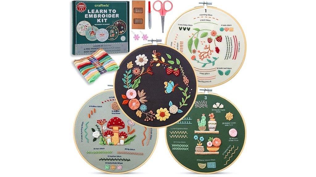 beginner embroidery starter kit