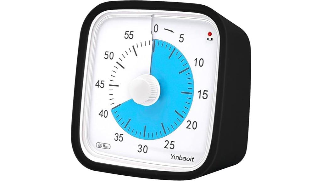black visual timer upgrade