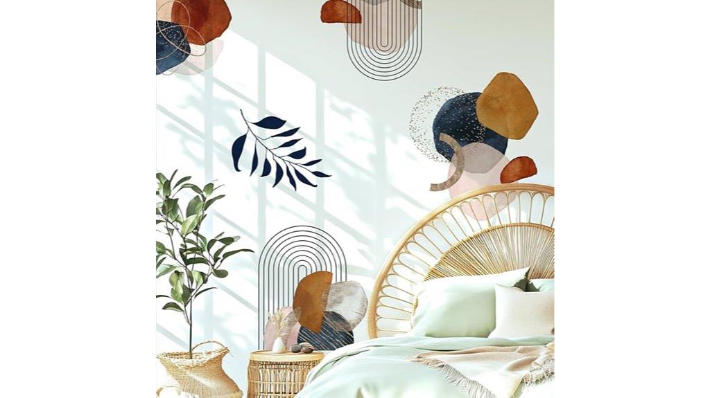 boho modern wall decals
