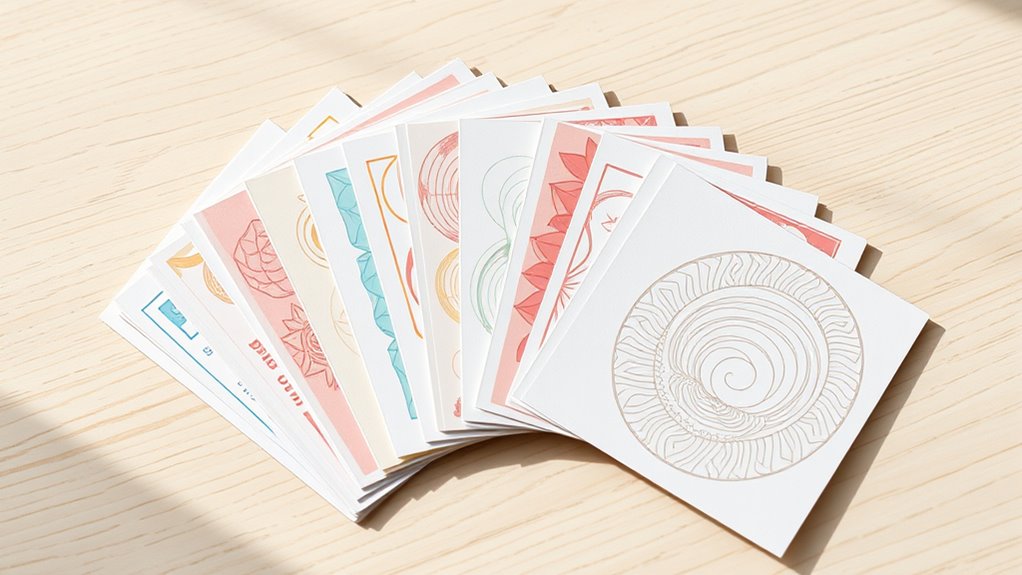 breathing exercise cards for calm