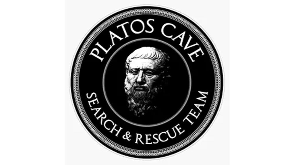 cave rescue philosophy sticker
