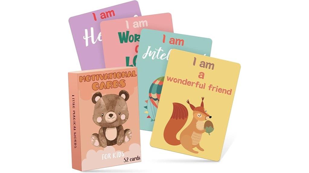 children s positive self esteem cards