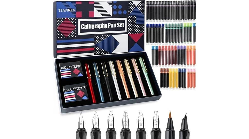 complete calligraphy writing kit