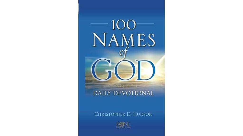 daily devotional on god s names