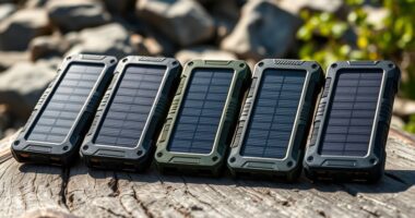 durable high capacity solar chargers