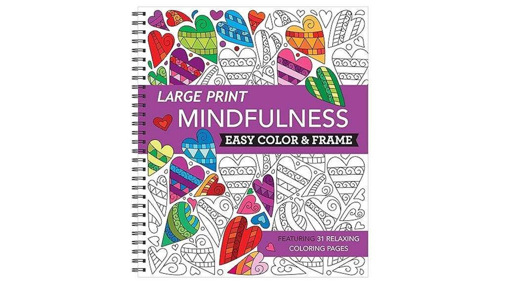 easy mindfulness coloring book