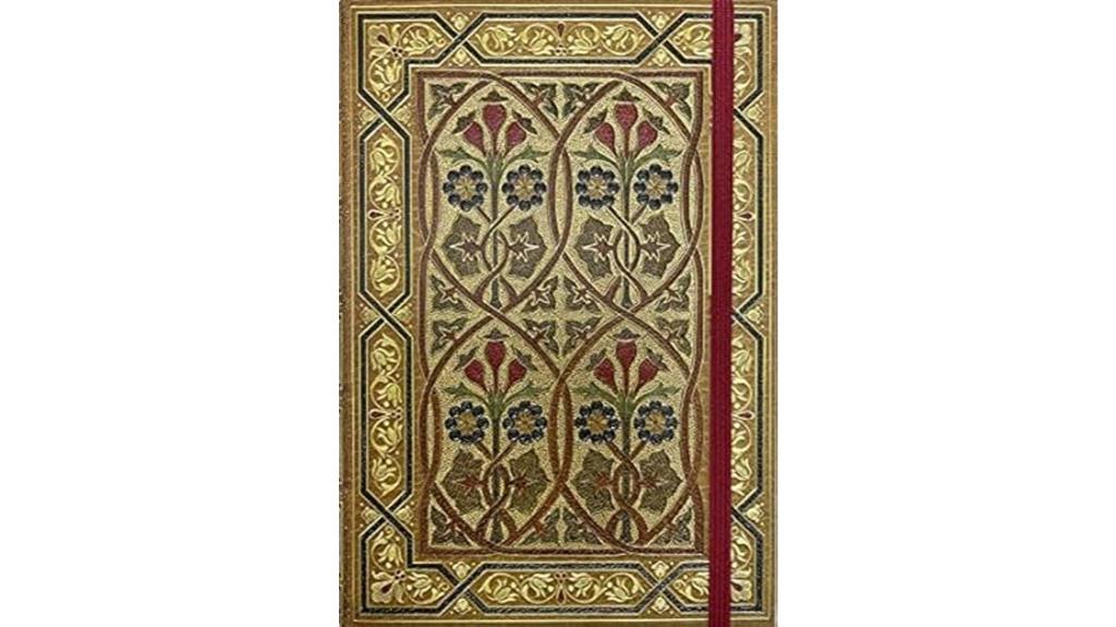 elegant art nouveau notebook