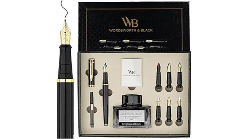 elegant calligraphy pen set