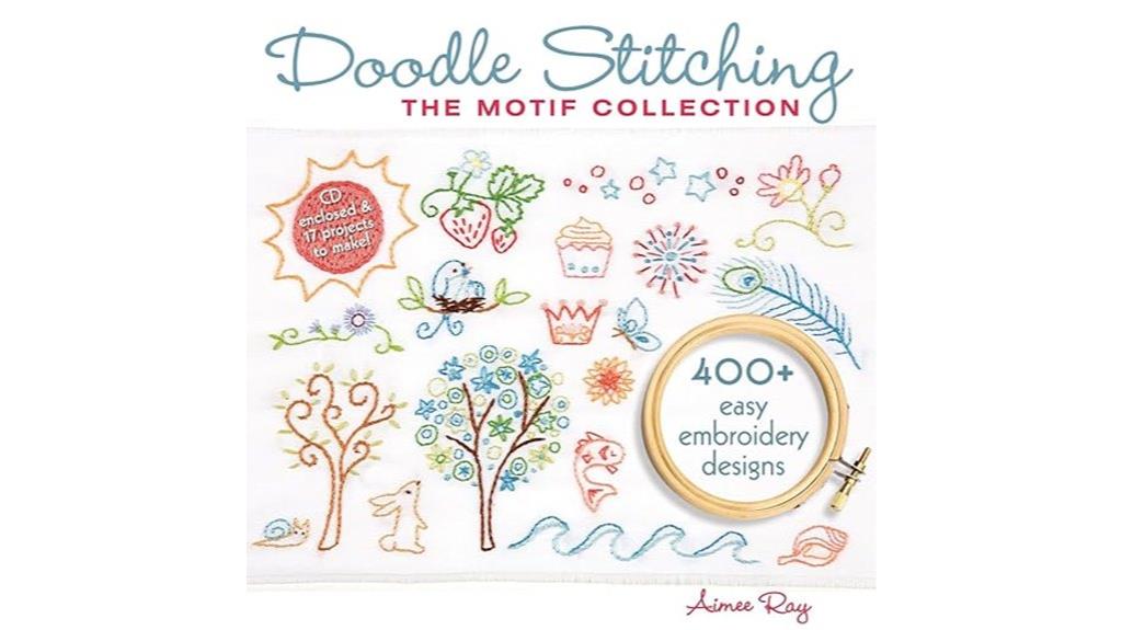 embroidery motif collection book