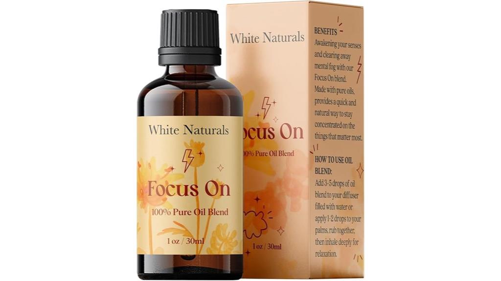 essential oil blend bottle