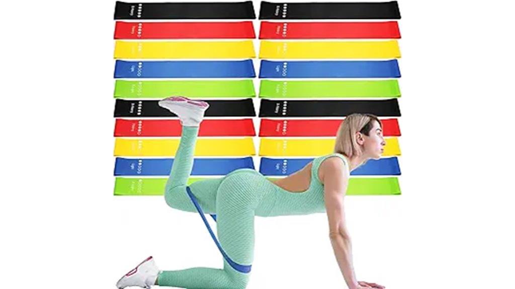 five level resistance bands