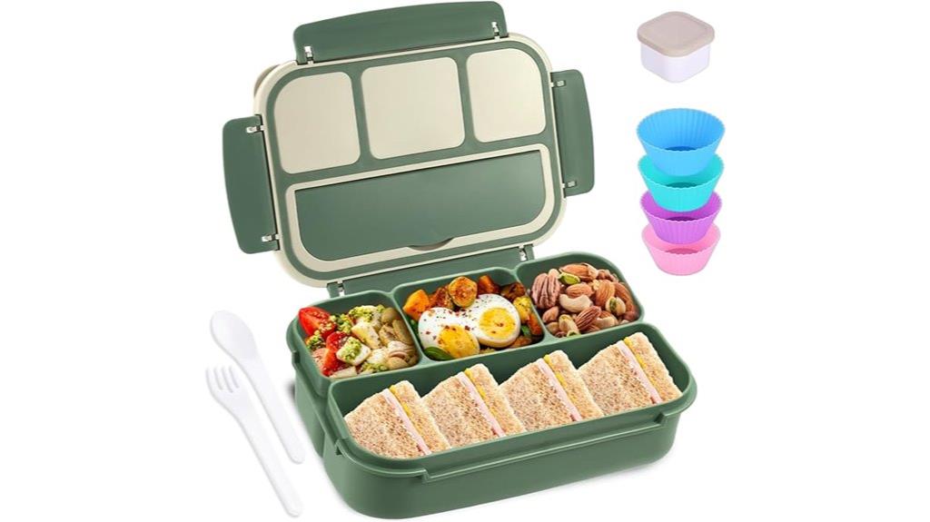 four compartment adult lunch box