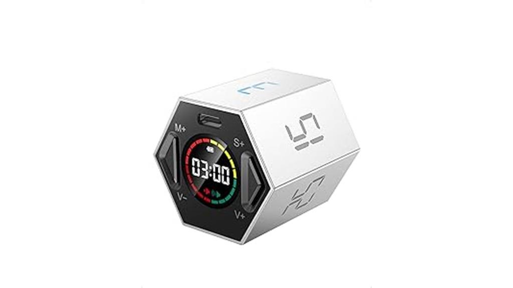 hexagon timer for productivity