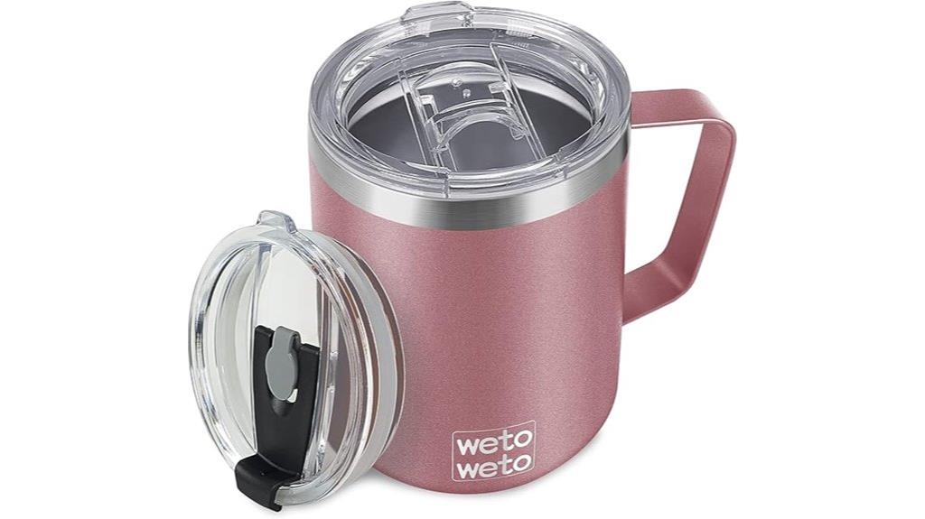insulated stainless steel mug