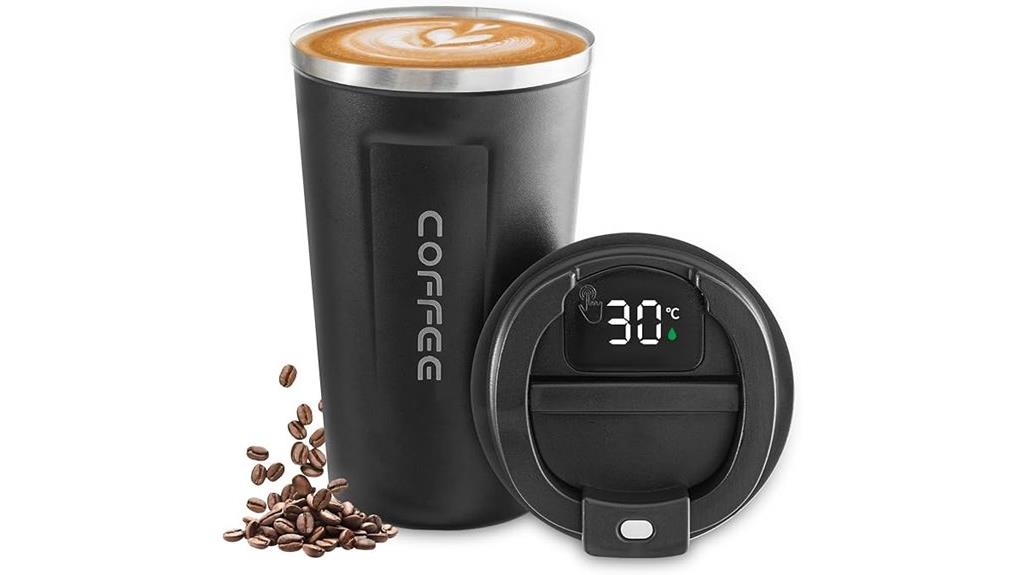insulated stainless steel mug