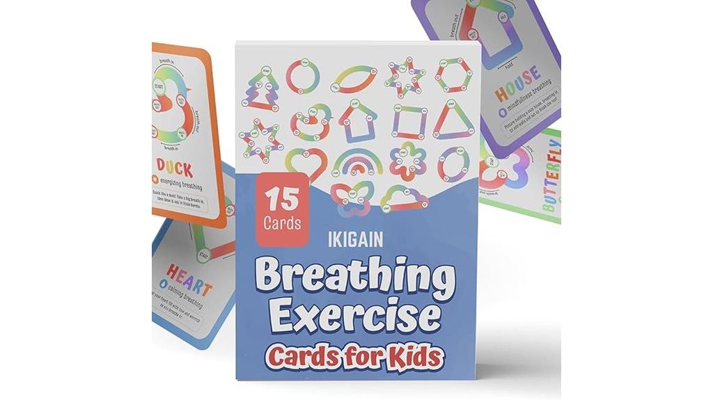 kids breathing practice cards