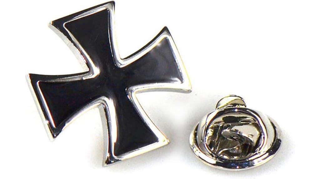 knight templar cross pin