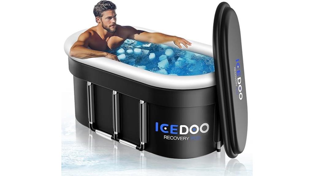 large foldable inflatable ice bath