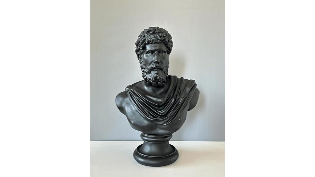 large roman emperor bust