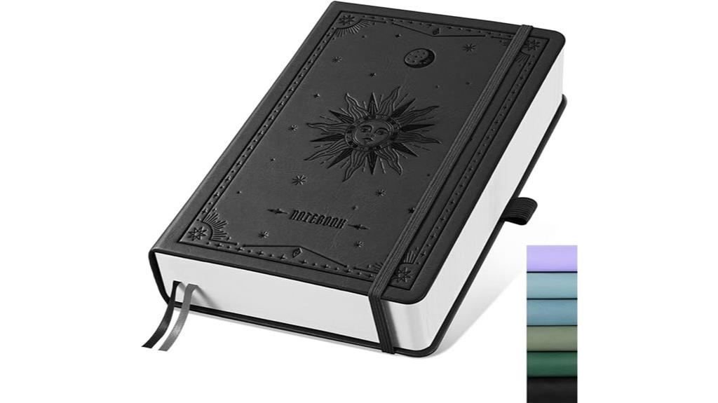 leather bound a5 journal