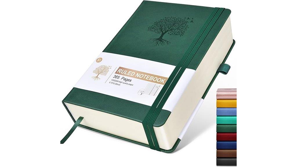 leather hardcover journal