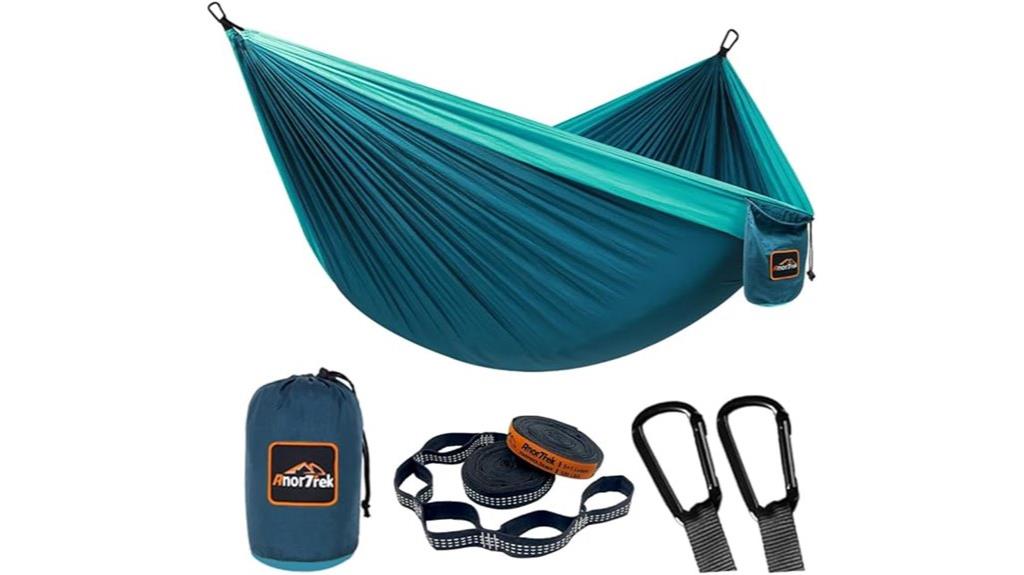 lightweight nylon camping hammock