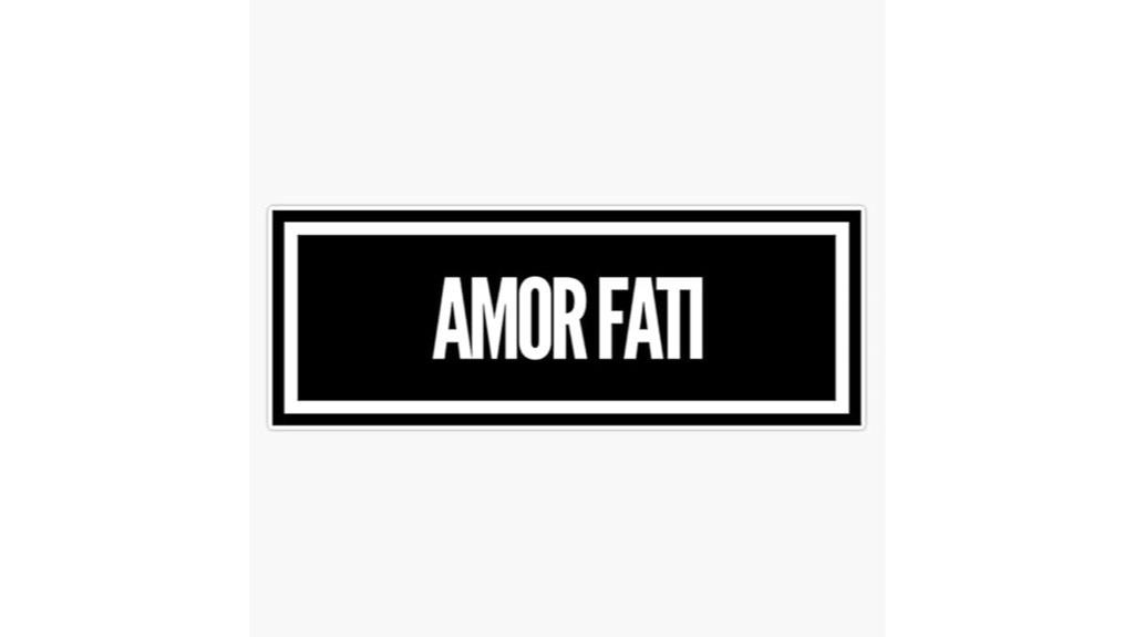 love fate stoic sticker