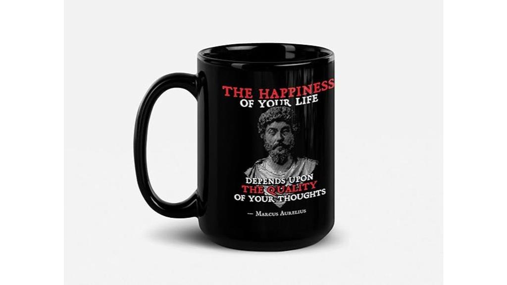 marcus aurelius bust mug