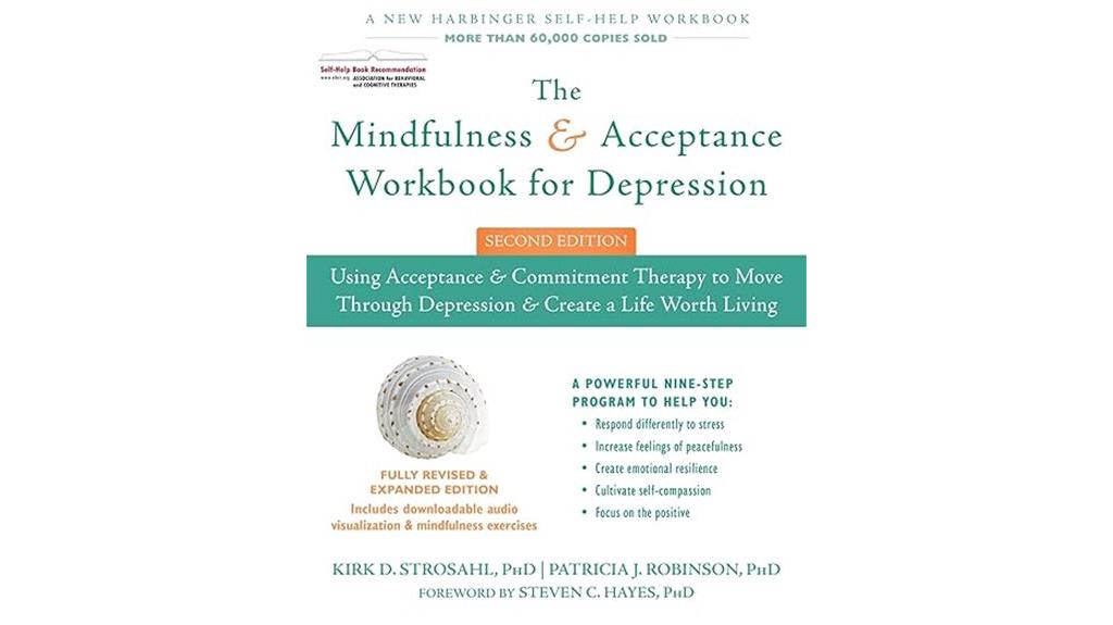 mindfulness acceptance depression workbook
