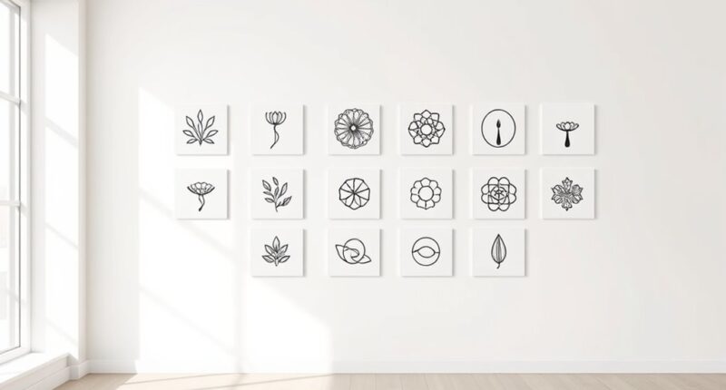 minimalist philosophy wall decals