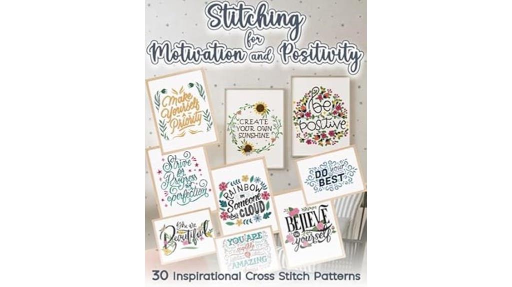 motivational cross stitch designs
