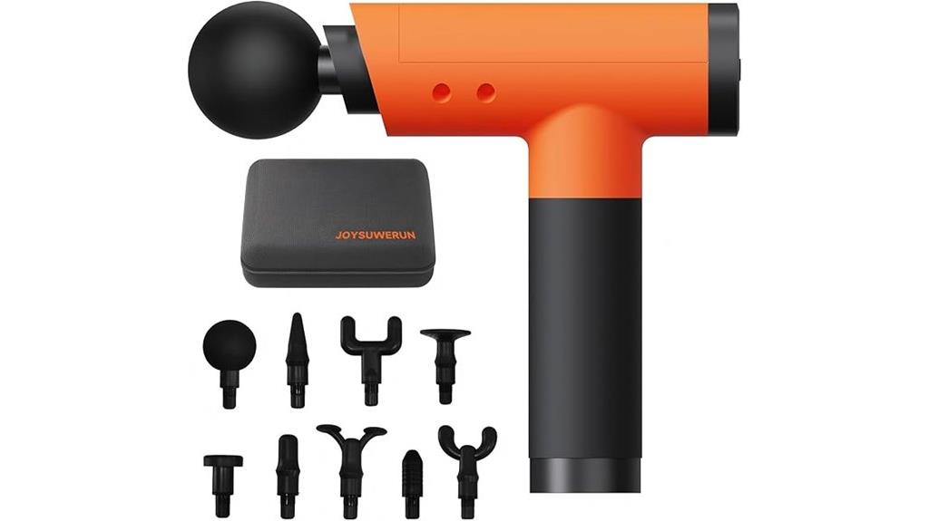 nine head massage gun