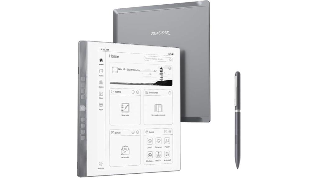 notebook pen folio bundle
