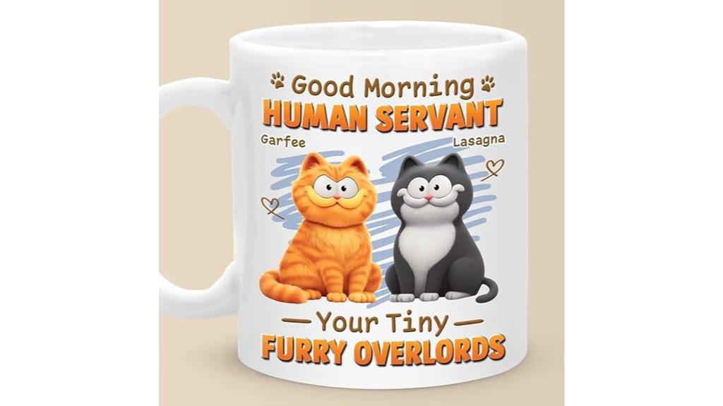 personalized cat mug
