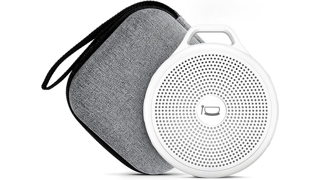 portable singing bowl device